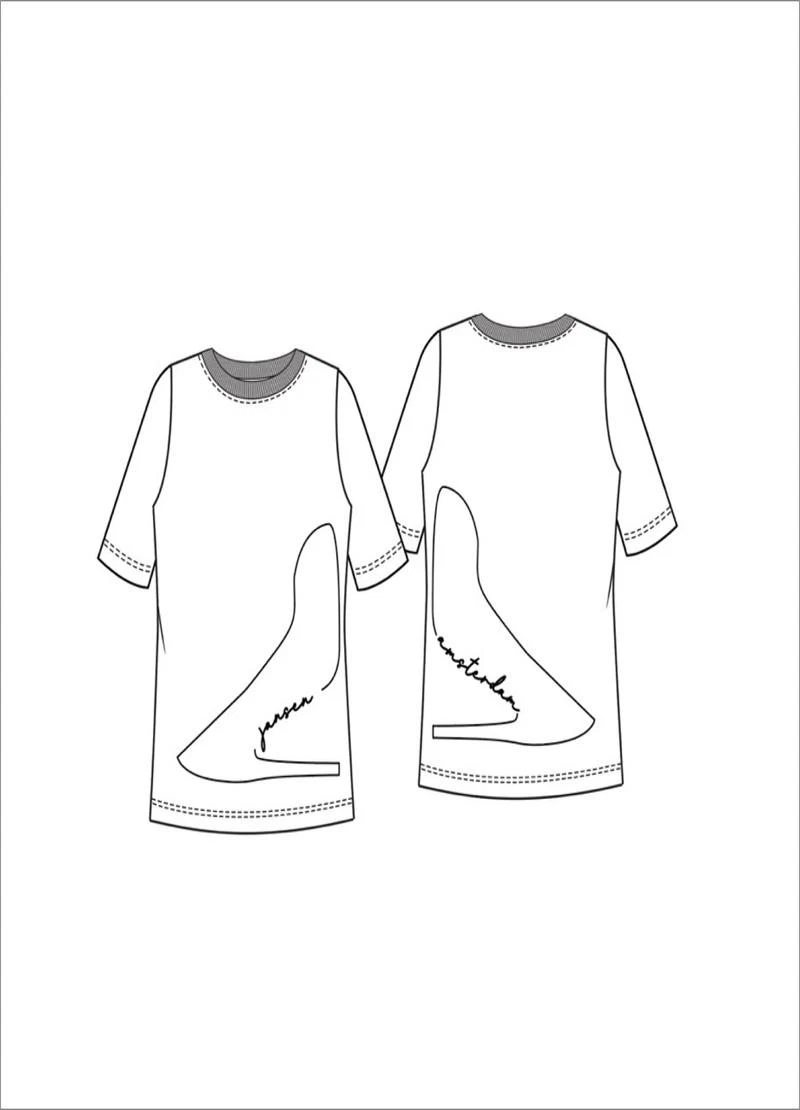 Jansen Amsterdam T-Shirt HANNA W26 Wit 1