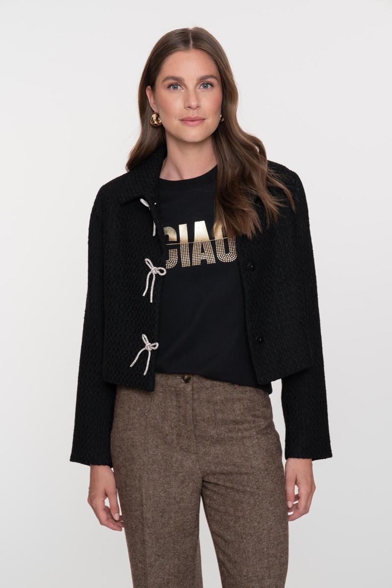 Geisha Blazer 55801-10 Zwart 1