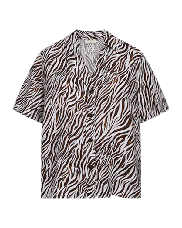 Freequent Blouse Mele Bruin 1