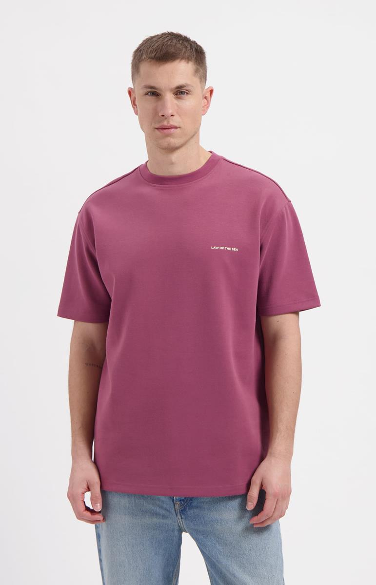 Law of the Sea T-Shirt Daydream Rood 2