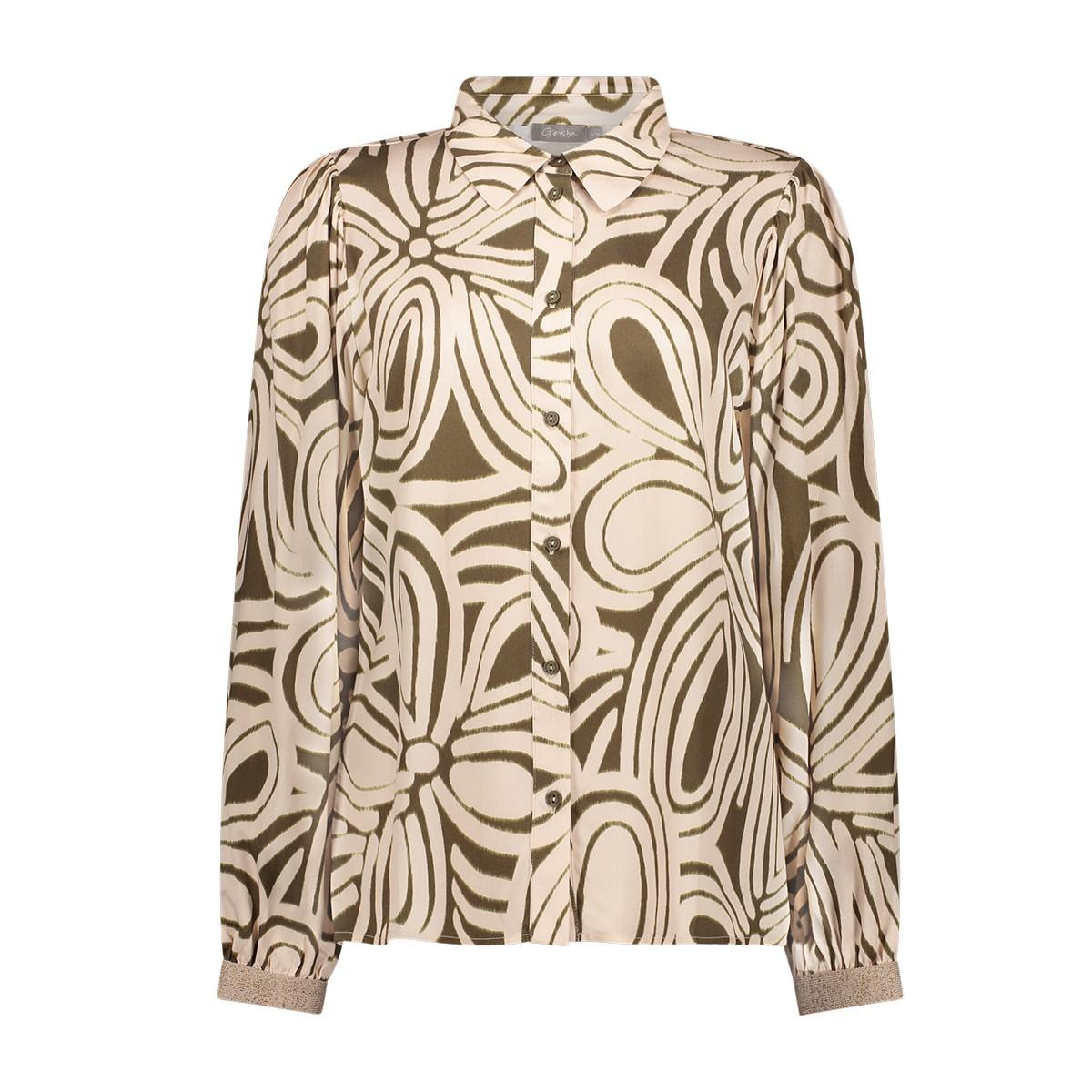 Geisha Blouse 63940-20 Groen 2