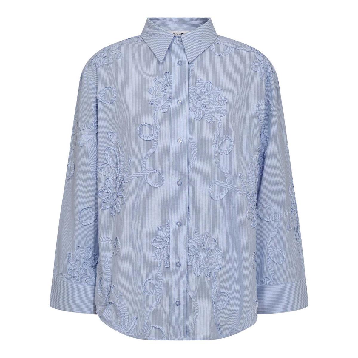 Co'Couture Blouse Xavier Blauw 1