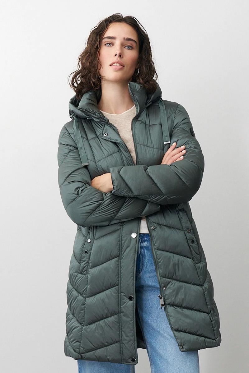 Barbara Lebek Jas 30630052 Groen 1