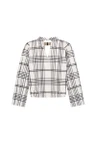 Studio Anneloes Blouse Jael check top Off-White 2