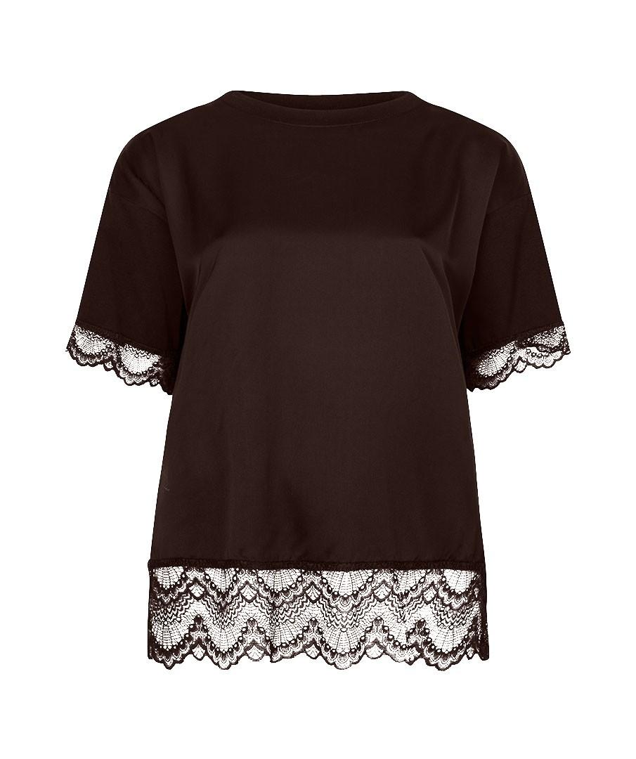 EsQualo T-Shirt F26.05516 Bruin 1