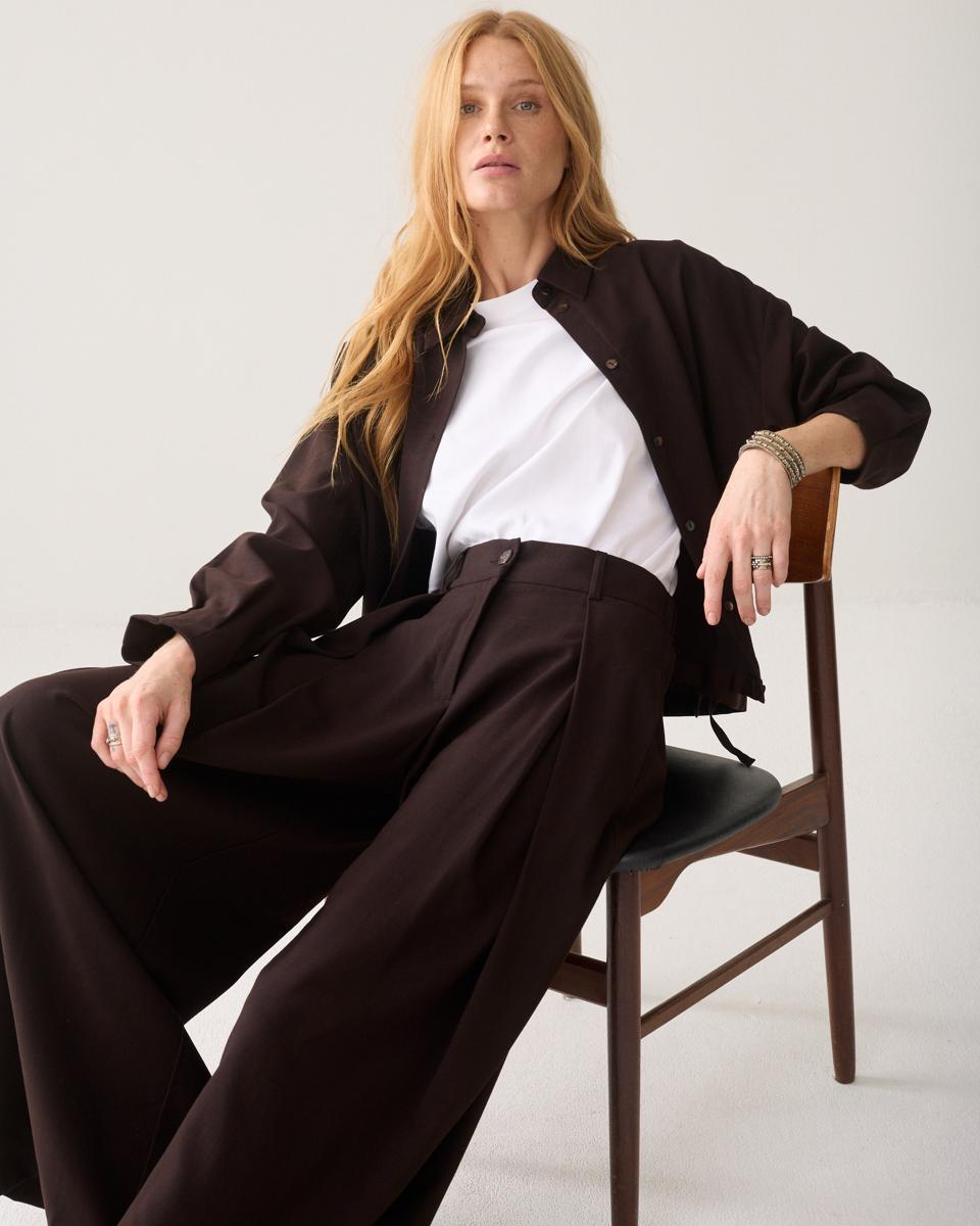 Summum Pantalon 4s3022-12483 Bruin 5