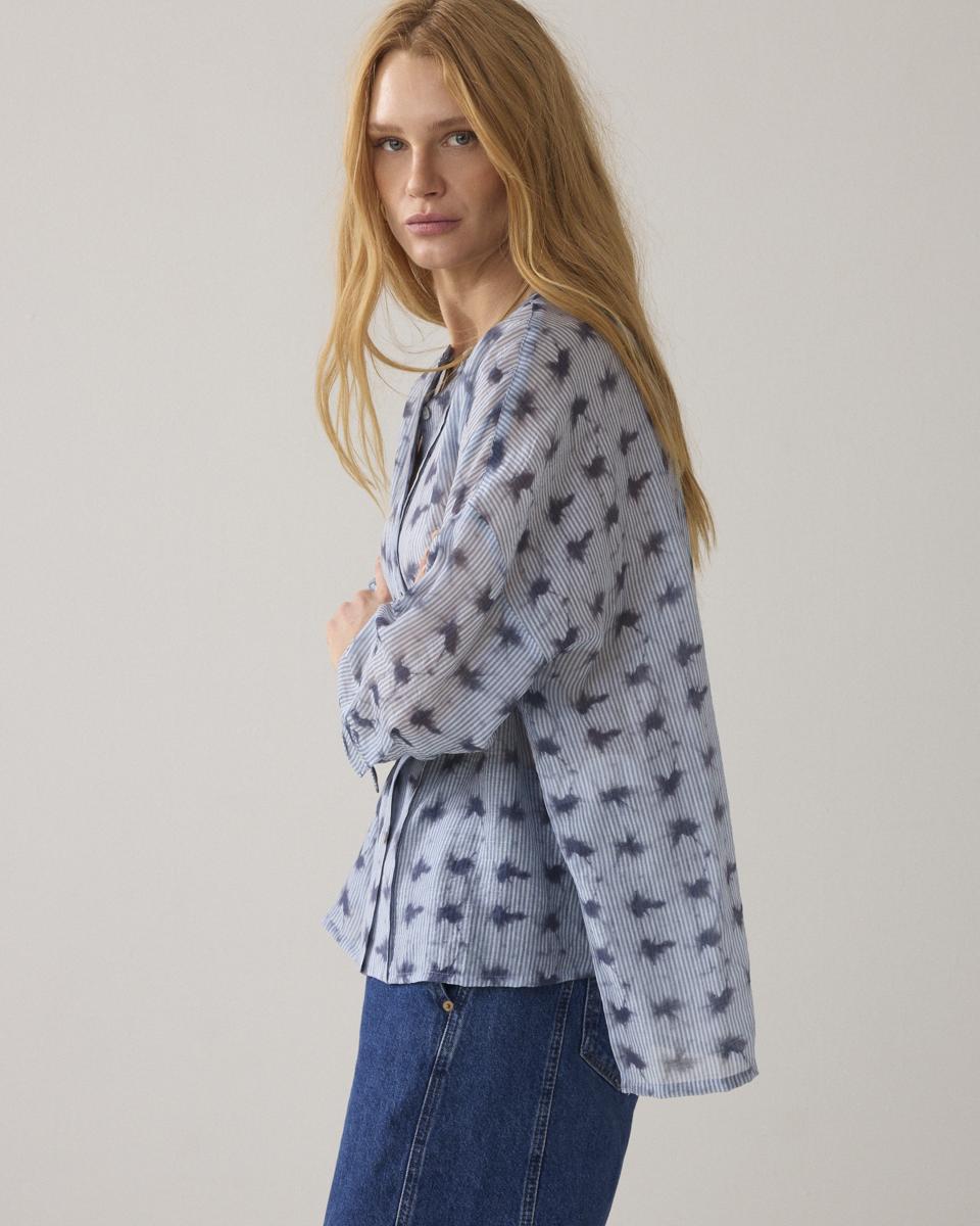 Summum Blouse 2s3463-12368 Blauw 5