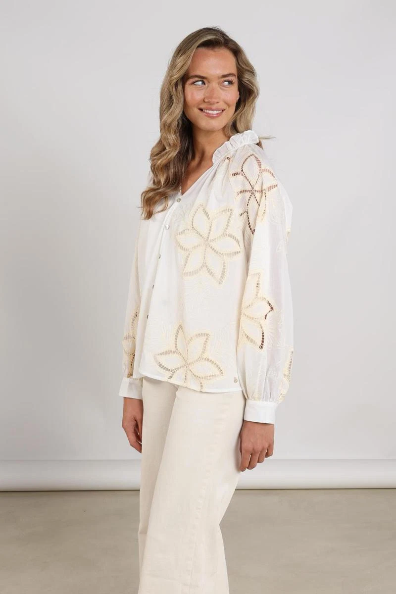 NUKUS Blouse Bridget Off-White 5