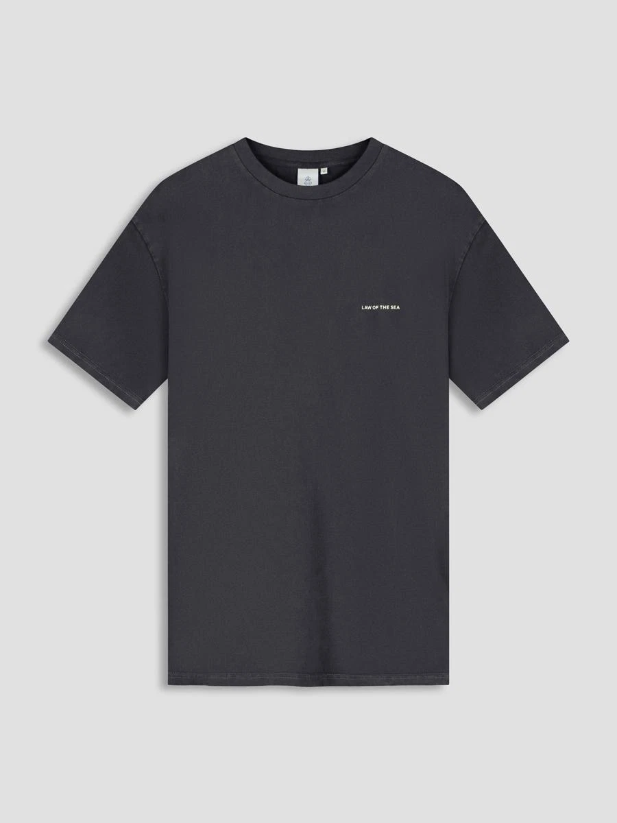 Law of the Sea T-Shirt Oceana Artwork Grijs 2