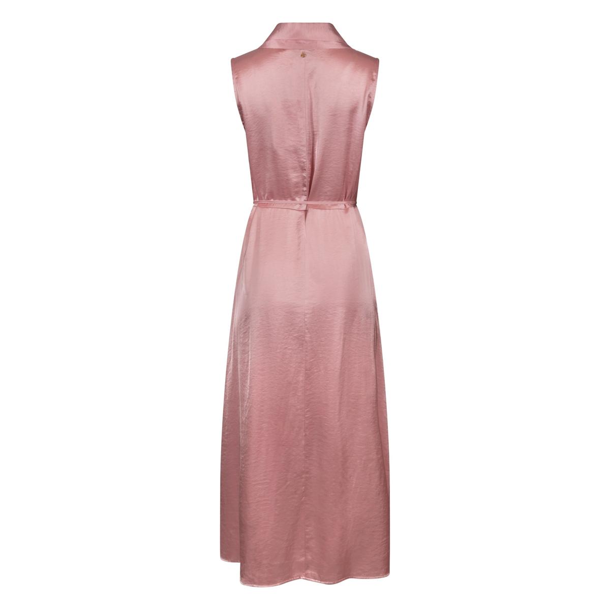 NUKUS Jurk Violet Roze 4