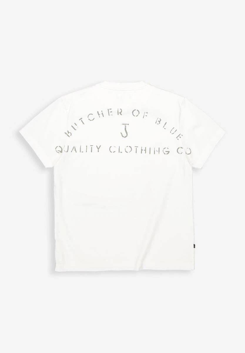 Butcher of Blue T-Shirt M2613040 Wit 2