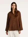Beaumont Collectie Blouse Gwenny Bruin 1