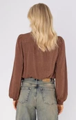 Anna Blouse 26a05-03463-2 Bruin 3