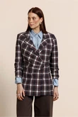 Studio Anneloes Blazer Cinta Check Bruin 1