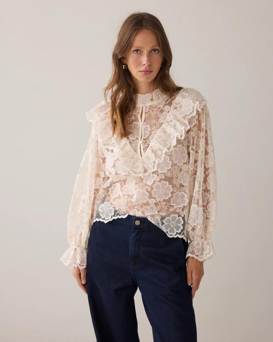 Summum Blouse 2s3371-12323 Off-White 1