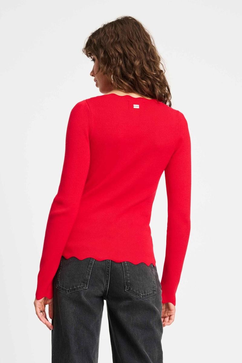 POM Amsterdam Blouse SP9277 Rood 3