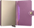 Secrid Miniwallet Pebble Orchid Paars 2