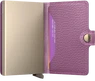 Secrid Miniwallet Pebble Orchid Paars 2