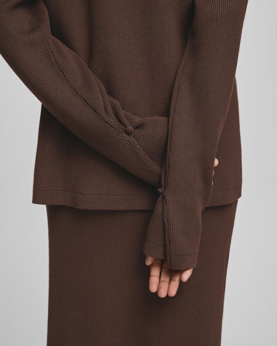 Msch Copenhagen  Trui Elfrida Bruin 4