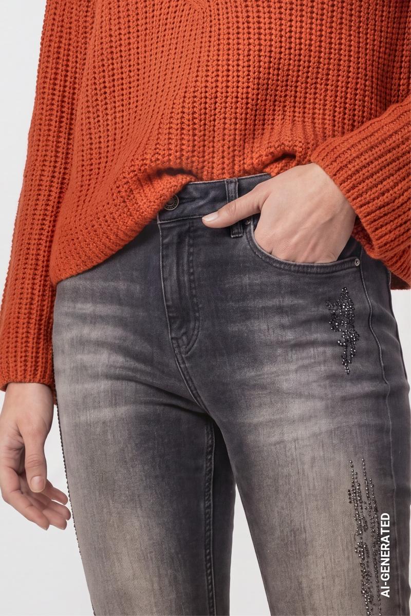 Monari Pantalon 810573 Zwart 4
