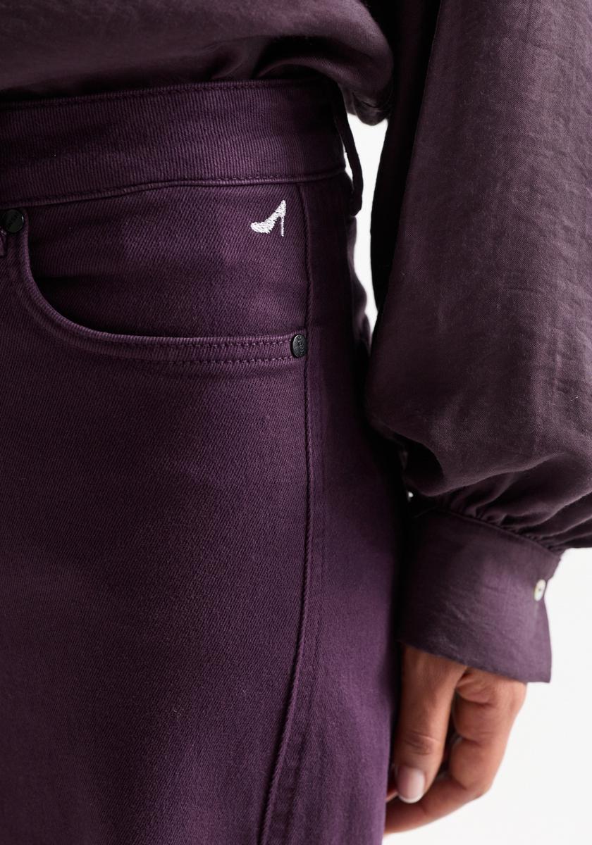 Jansen Amsterdam Pantalon JONE W26.4 Paars 3