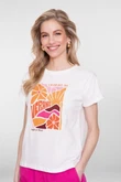 Geisha T-Shirt 62355-24 Off-White 1