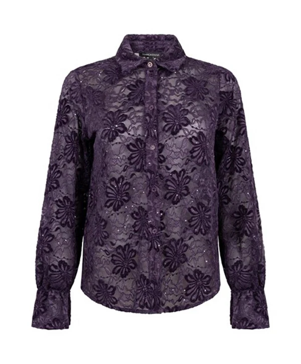 Tramontana Blouse C50-22-301 Paars 1