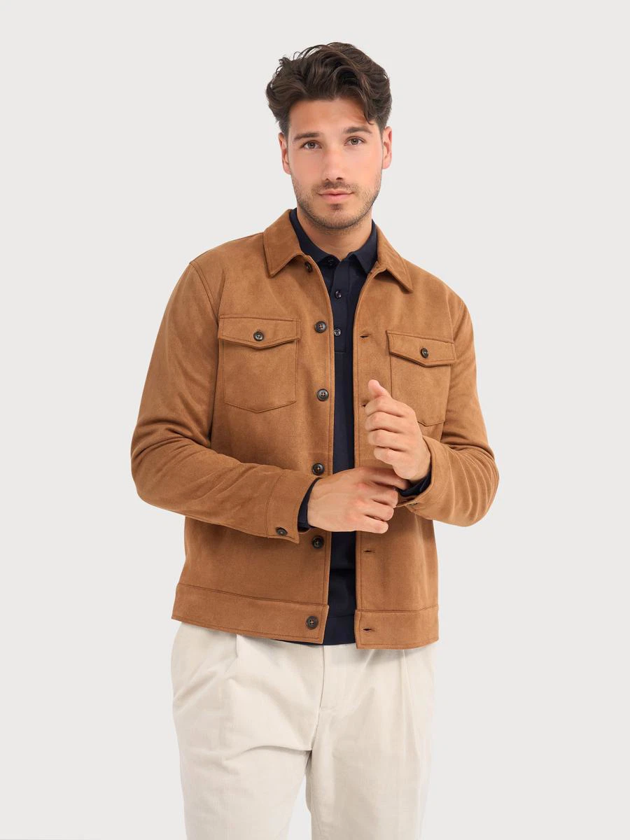 Blue Industry Overshirt MILANOW25-M42 Bruin 1