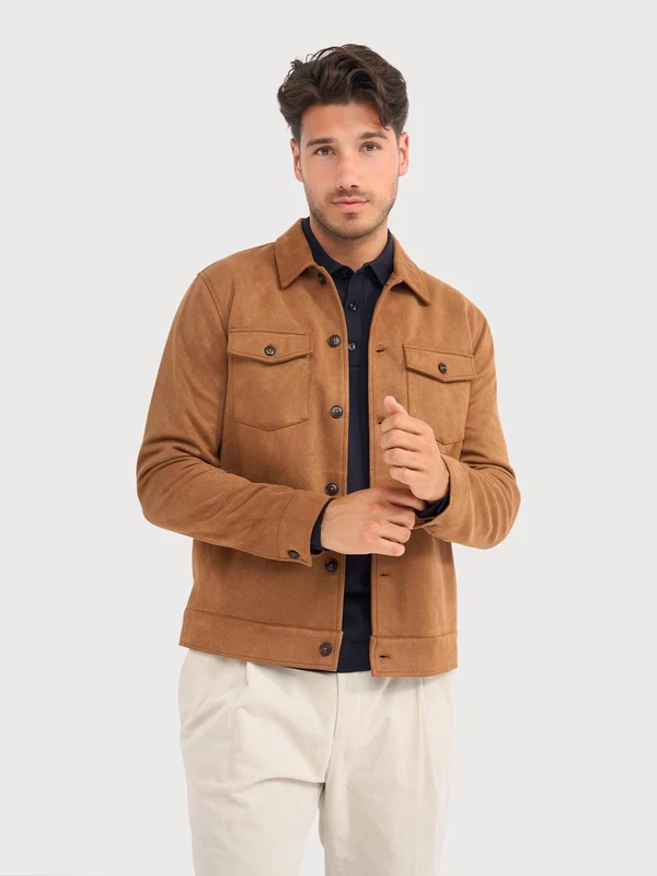 Blue Industry Overshirt MILANOW25-M42 Bruin 1