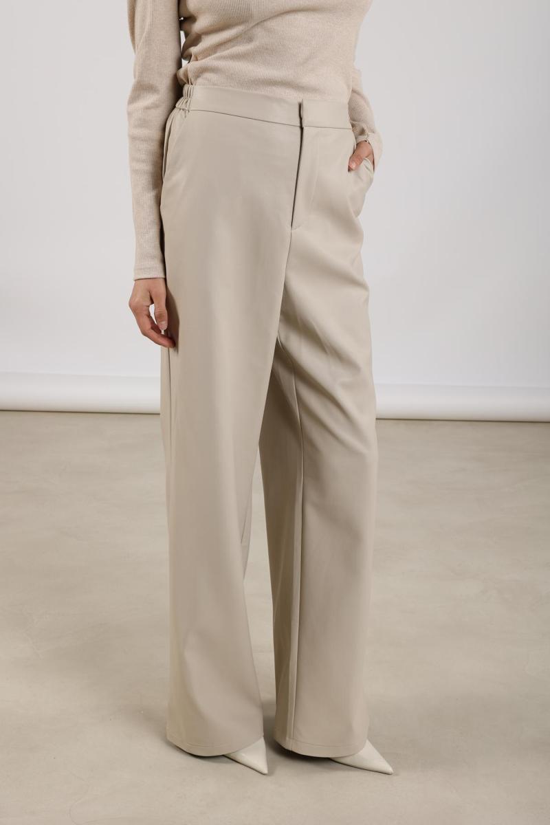 NUKUS Pantalon Fenna Beige 2