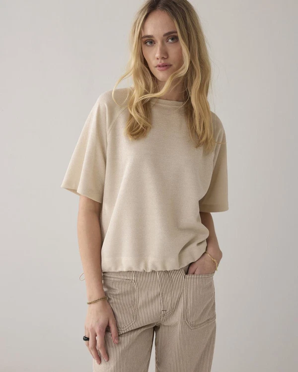 Summum T-Shirt 3s5275-30755 Beige 1