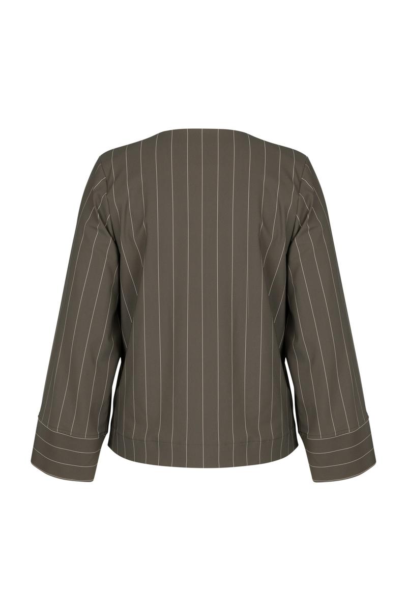 Studio Anneloes Blouse Cilou Stripe Groen 3