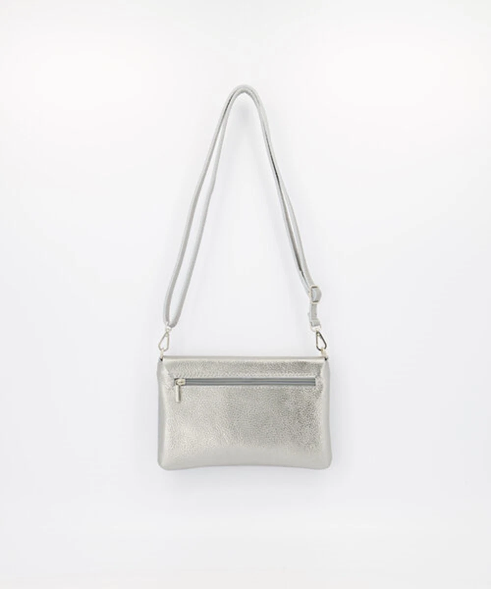 New Apparel New Apparel Tas Myra Zilver 3