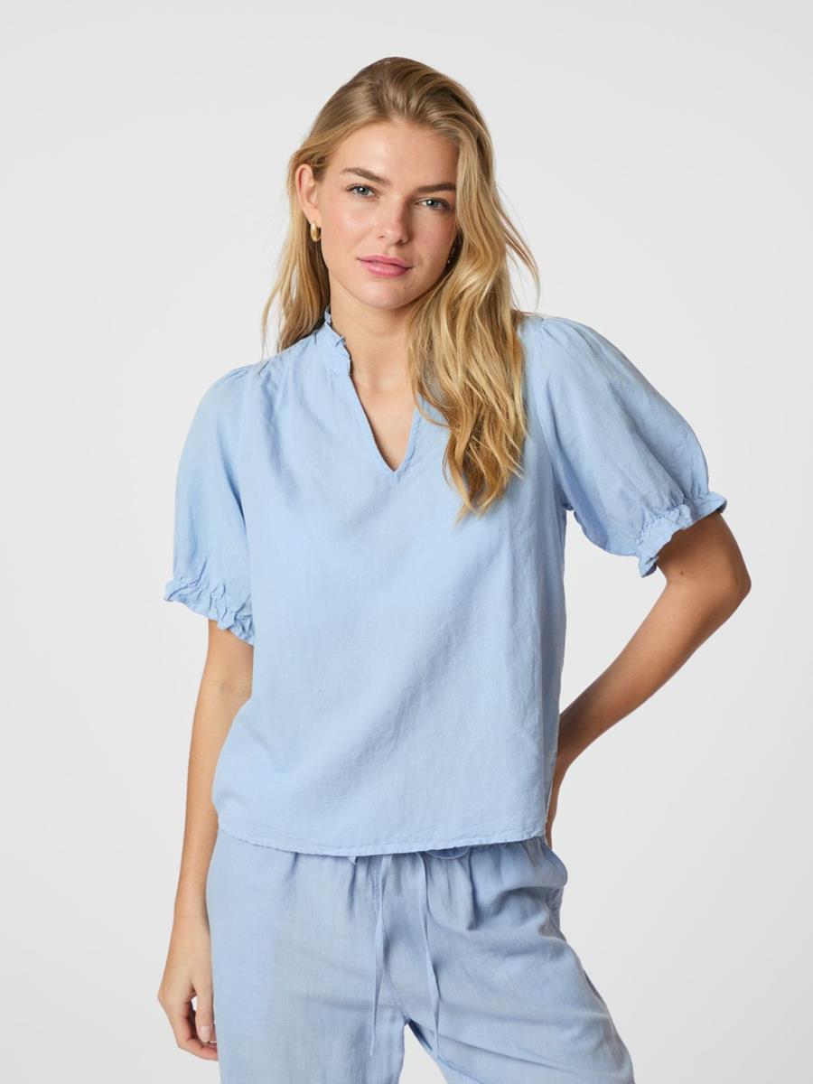 Neo Noir Blouse Odesa Blauw 1