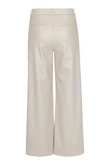 Studio Anneloes Pantalon Lexie Faux Leather Off-White 3