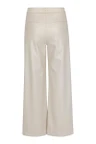 Studio Anneloes Pantalon Lexie Faux Leather Off-White 3