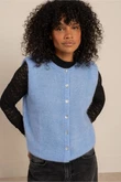 Studio Anneloes Vest Bibi sls cardigan Blauw 4