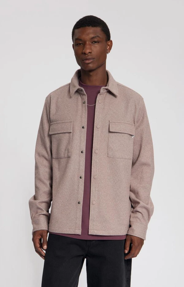 Law of the Sea Overshirt Rime Paars 1