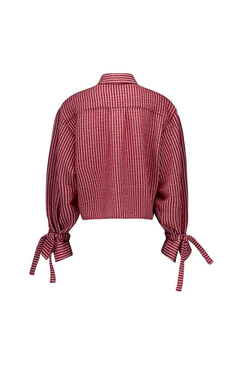 Studio Anneloes Blouse Ivara Seersucker Rood 3