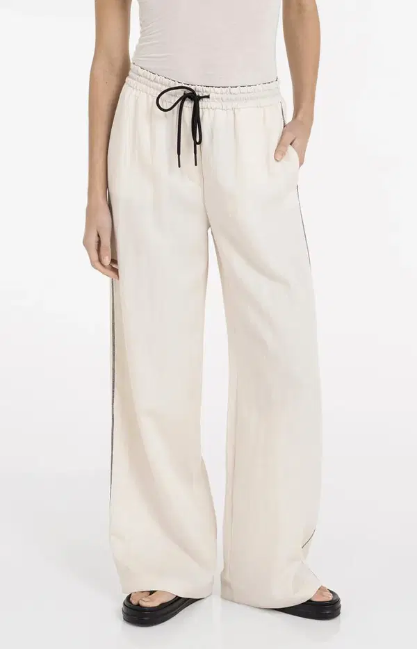 YAYA Pantalon 01-301258-605 Off-White 1