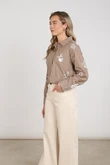NUKUS Blouse NKF02137 Taupe 5