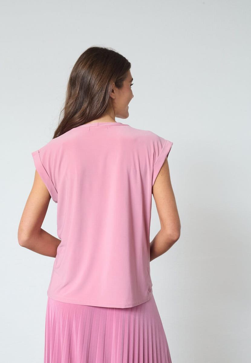 Sisters Point T-Shirt Low-A Roze 3