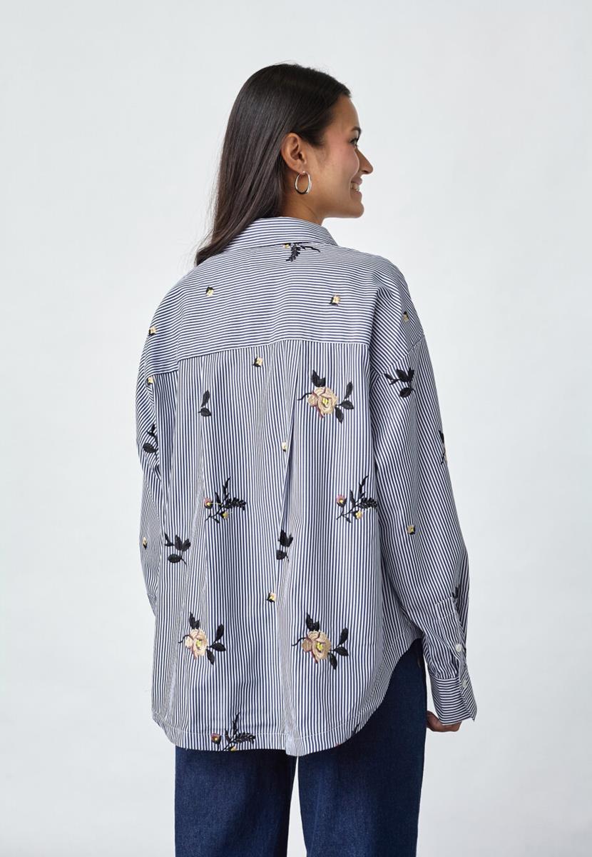 Sisters Point Blouse Enola-sh Blauw 3