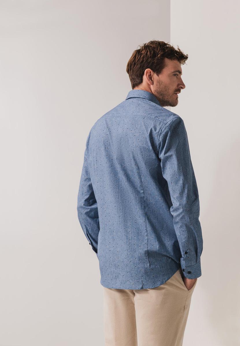 State of Art Overhemd 214-25910 Blauw 4