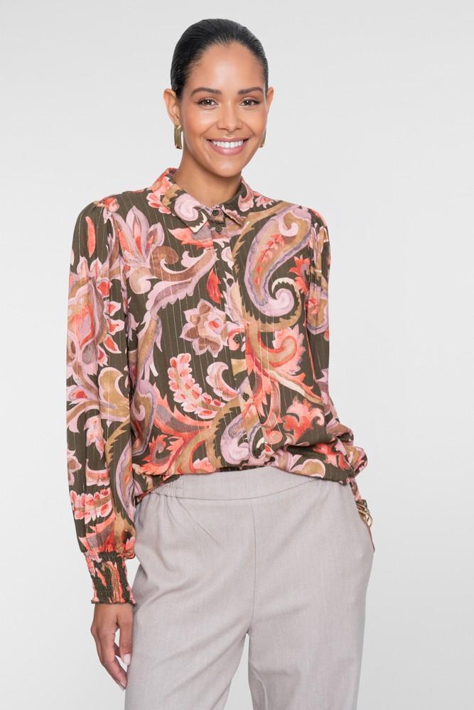 Geisha Blouse 63941-20 Groen 1