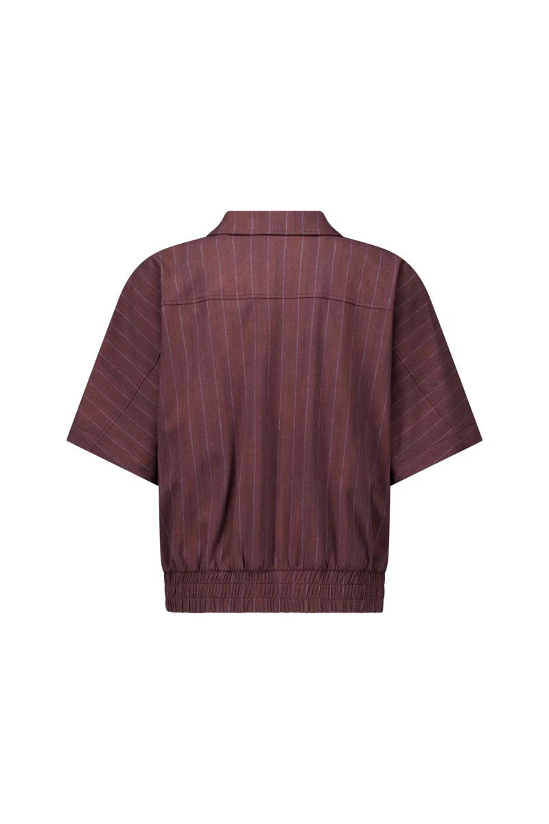 Studio Anneloes Blazer Marcella stripe j Bruin 5