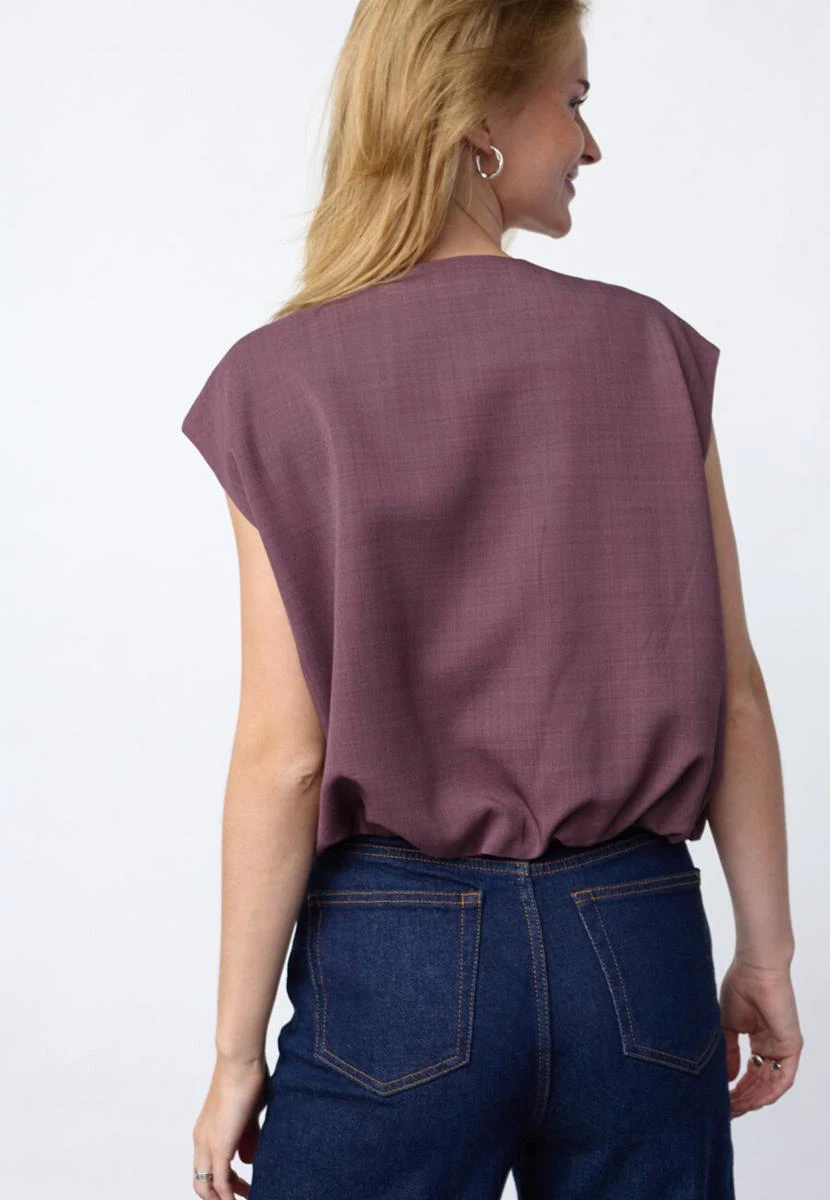 Sisters Point Gilet Garwin-Ve3 Paars 3