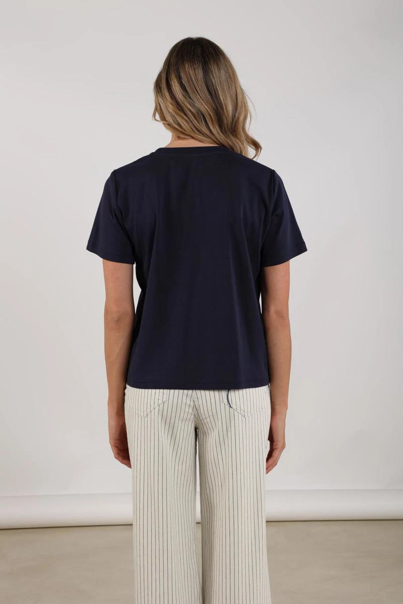 NUKUS T-Shirt Luna Blauw 3