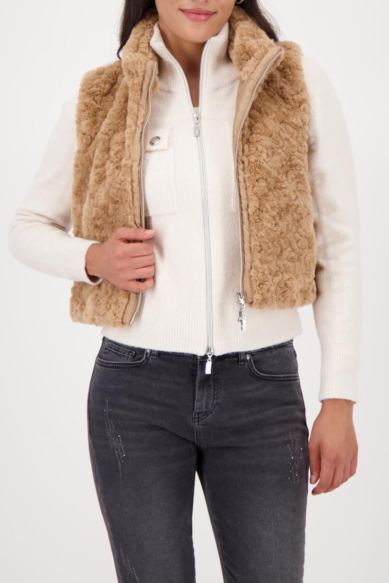 Monari Gilet 809279 Bruin 1