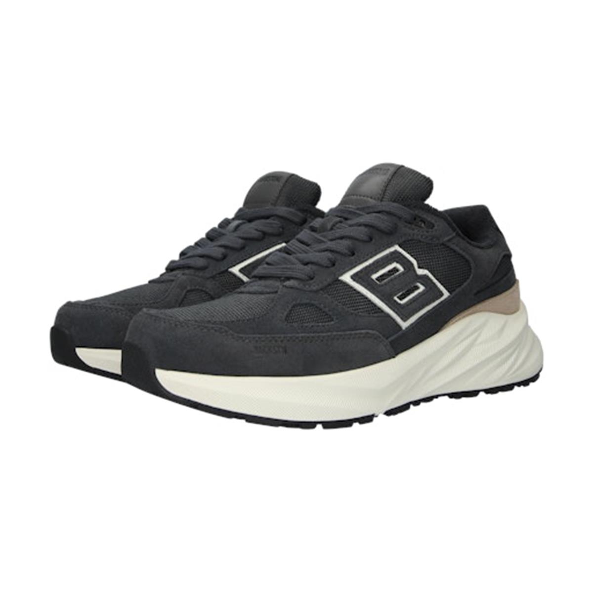 Blackstone Sneakers Flint Moss Zwart 1